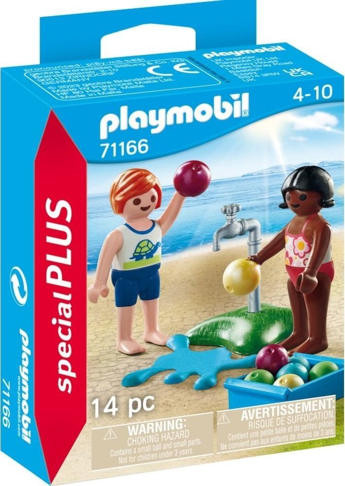 Playmobil Playmobil Dzieci z bombami wodnymi 71166