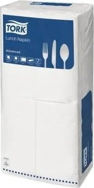 Tork Tork - Serwetki lunchowe, advanced, 2-warstwowe - Białe
