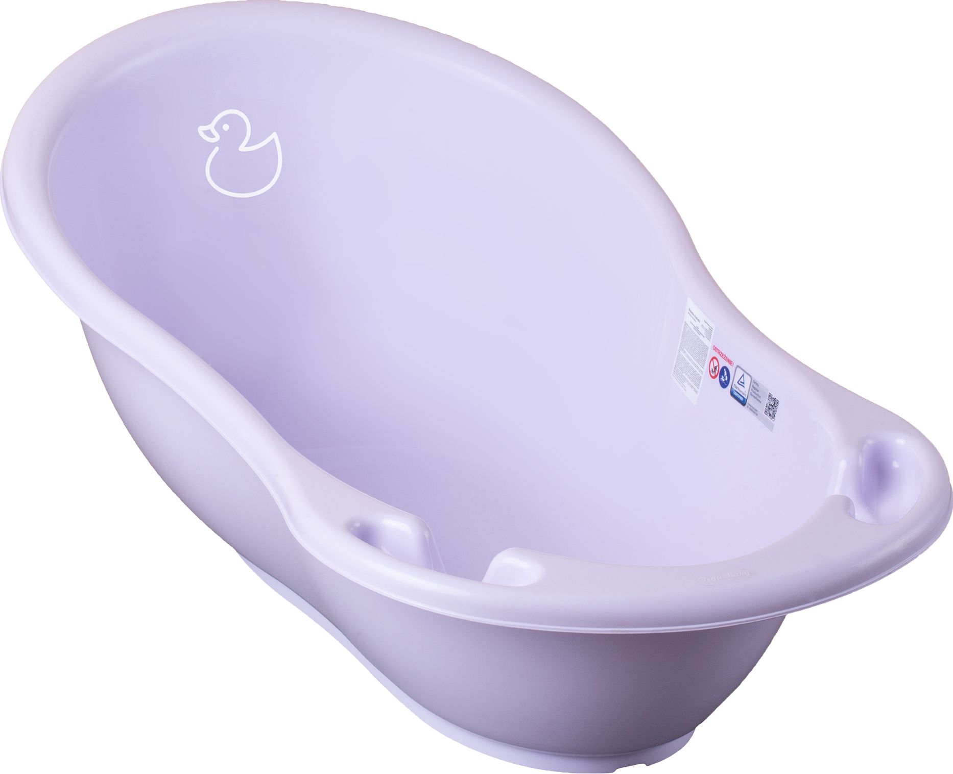 Tega Baby Wanienka 86 cm KACZKA Jasno Fioletowa (DK-004-133)