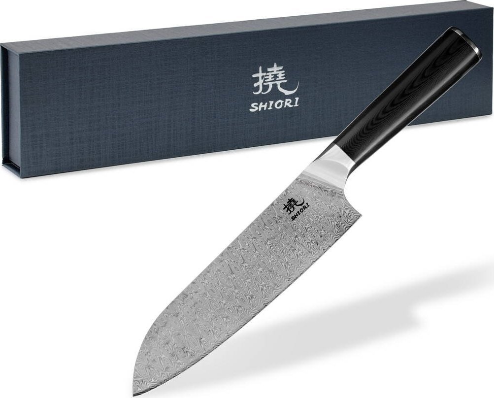Shiori Shiori Yasashi-sa Santoku - uniwersalny, wielozadaniowy nóż szefa kuchni