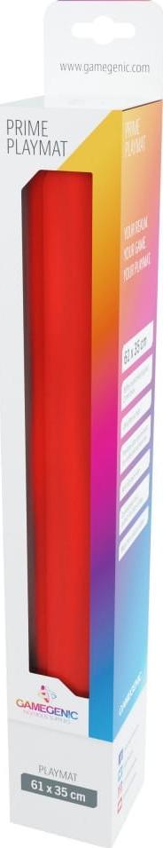 Gamegenic Gamegenic: Playmat Prime 2mm - Red
