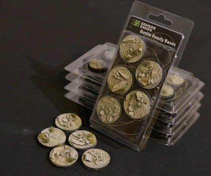 Gamers Grass Gamers Grass: Bases Round - Arid Steppe 40 mm (5 szt.)
