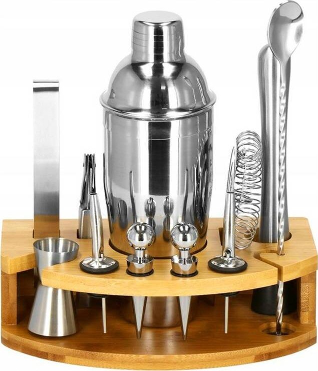 DA98 COCKTAIL SET WITH BAMBOO STAND