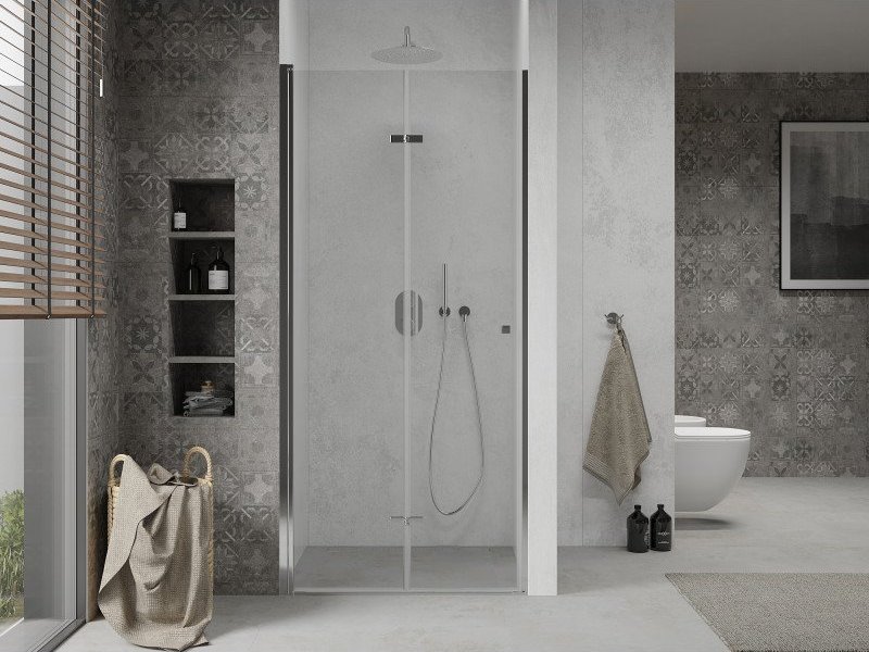 Mexen Mexen Lima drzwi prysznicowe składane 90 cm, transparent, chrom - 856-090-000-01-00 () - 856-090-000-01-00