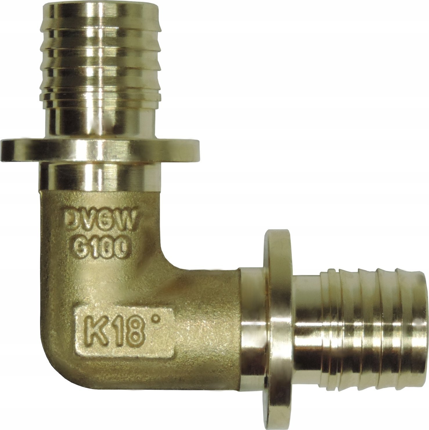 Tece Kolano 90° 20mm mosiądz - 707020