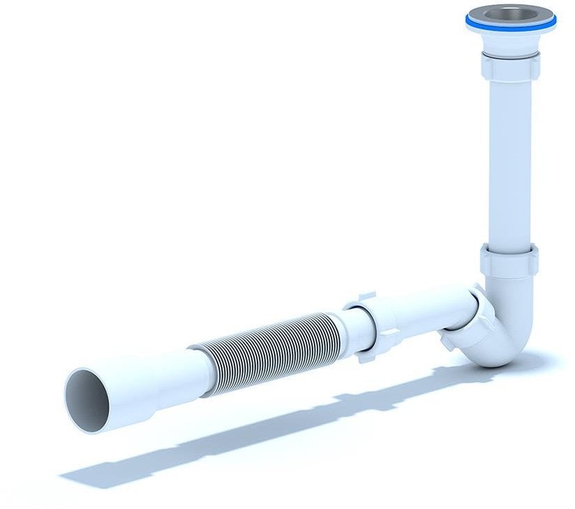 SIPHON BIDET 1 1/4X32 FLEXI PIPE BD1016