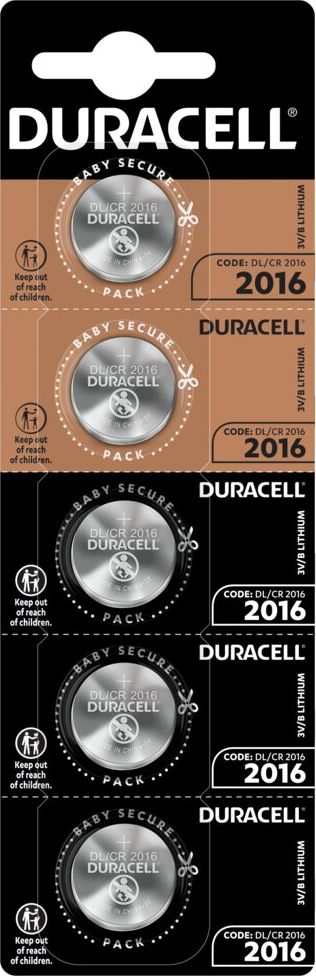 Duracell Bateria CR2016 5 szt.