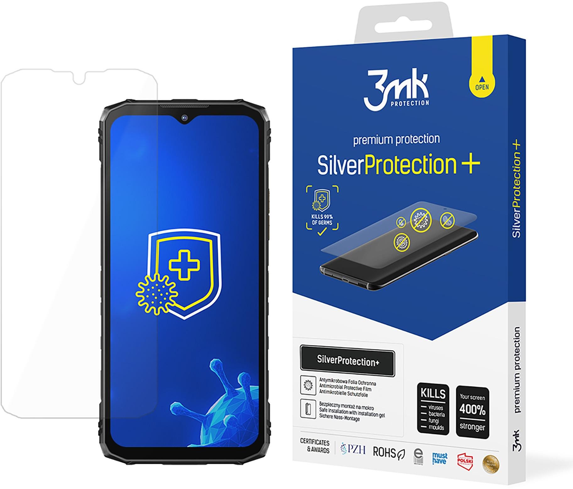DOOGEE BLADE 10 / PRO / ULTRA - 3MK SILVERPROTECTION+