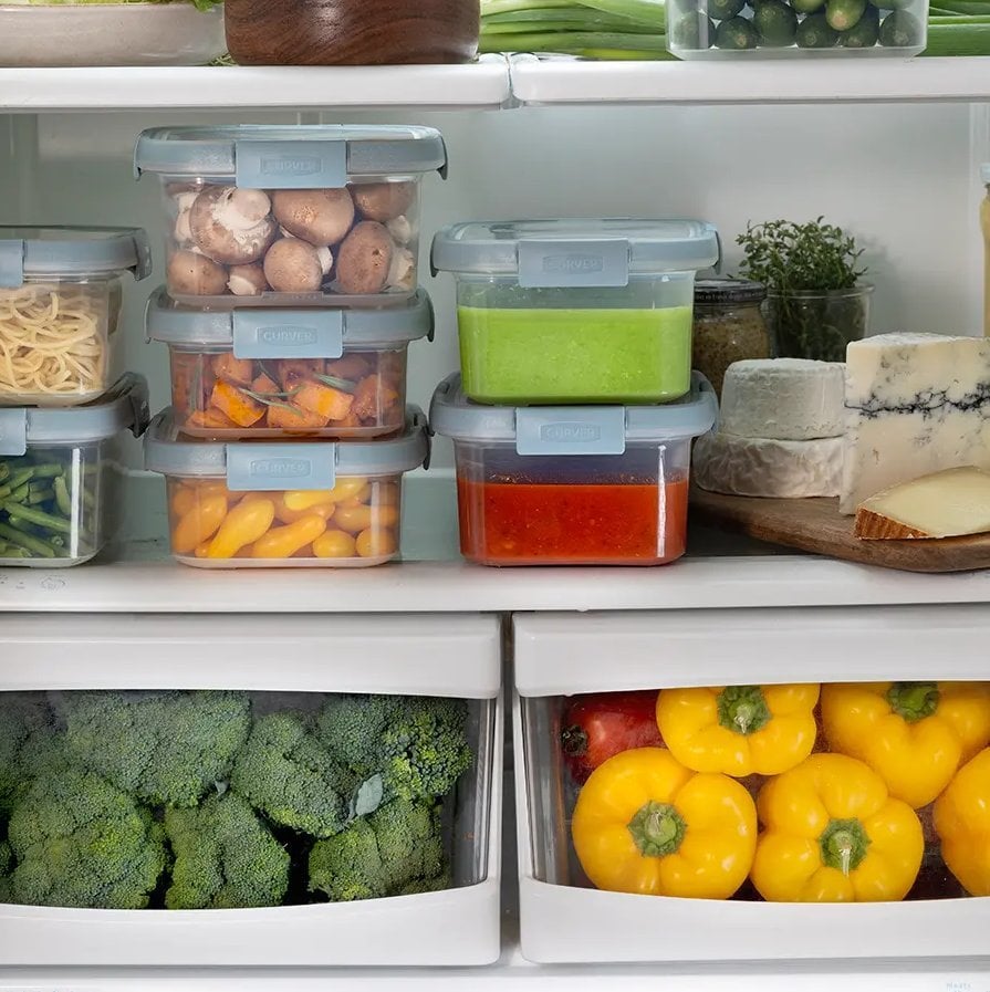 Pojemnik na żywność prostokątny Smart Eco Line Fresh 3.5L