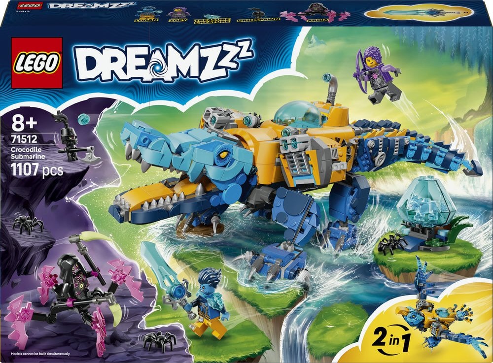 LEGO DREAMZzz Krokodylołódź podwodna (71512)