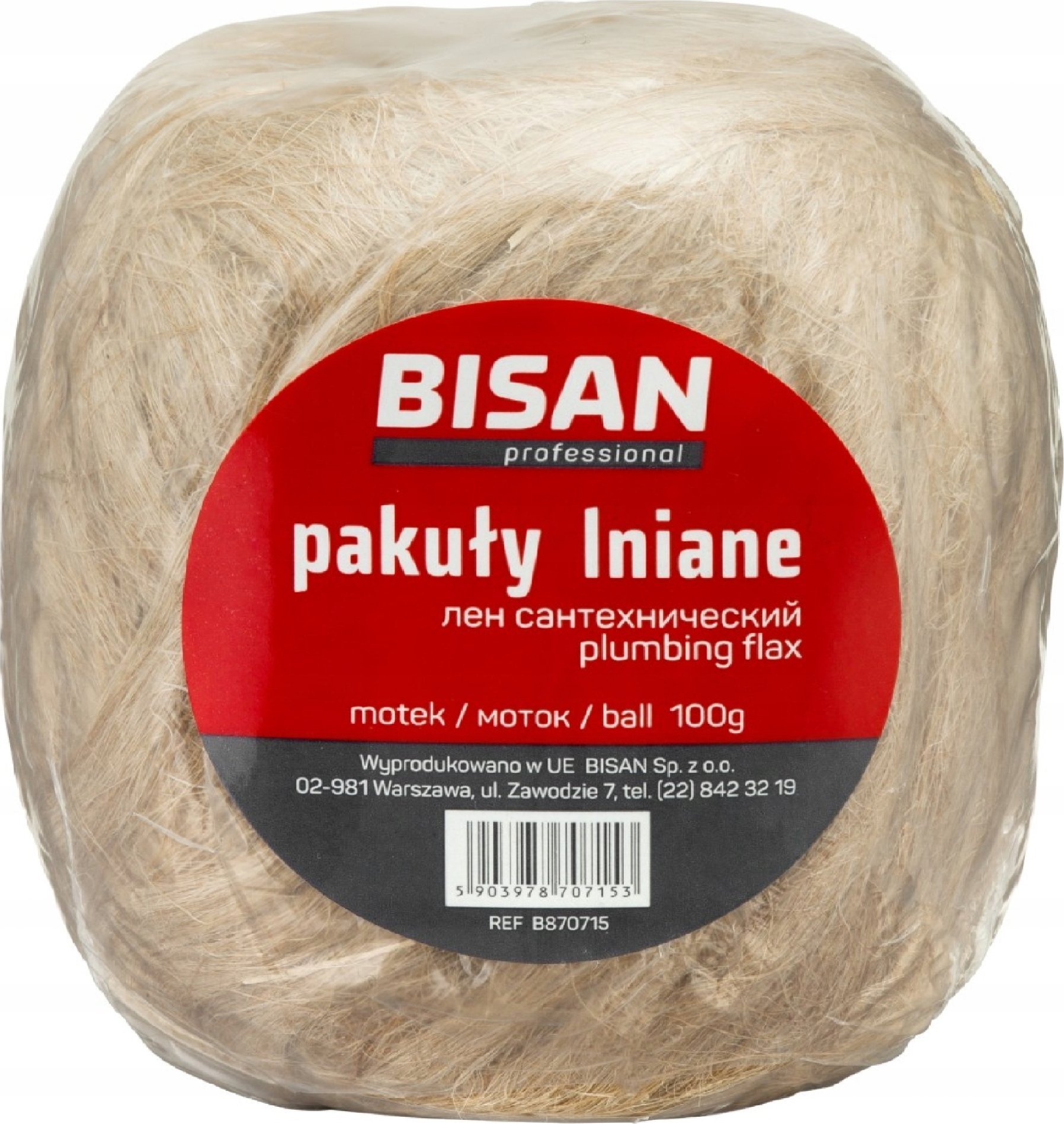 Bisan PAKUŁY LNIANE - MOTEK 100G [8]