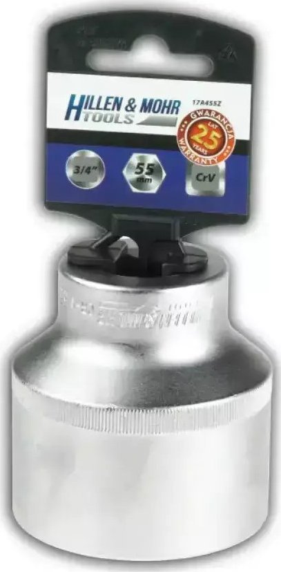 Dedra Nasadka 6kąt 3/4"" 27mm z przywieszką