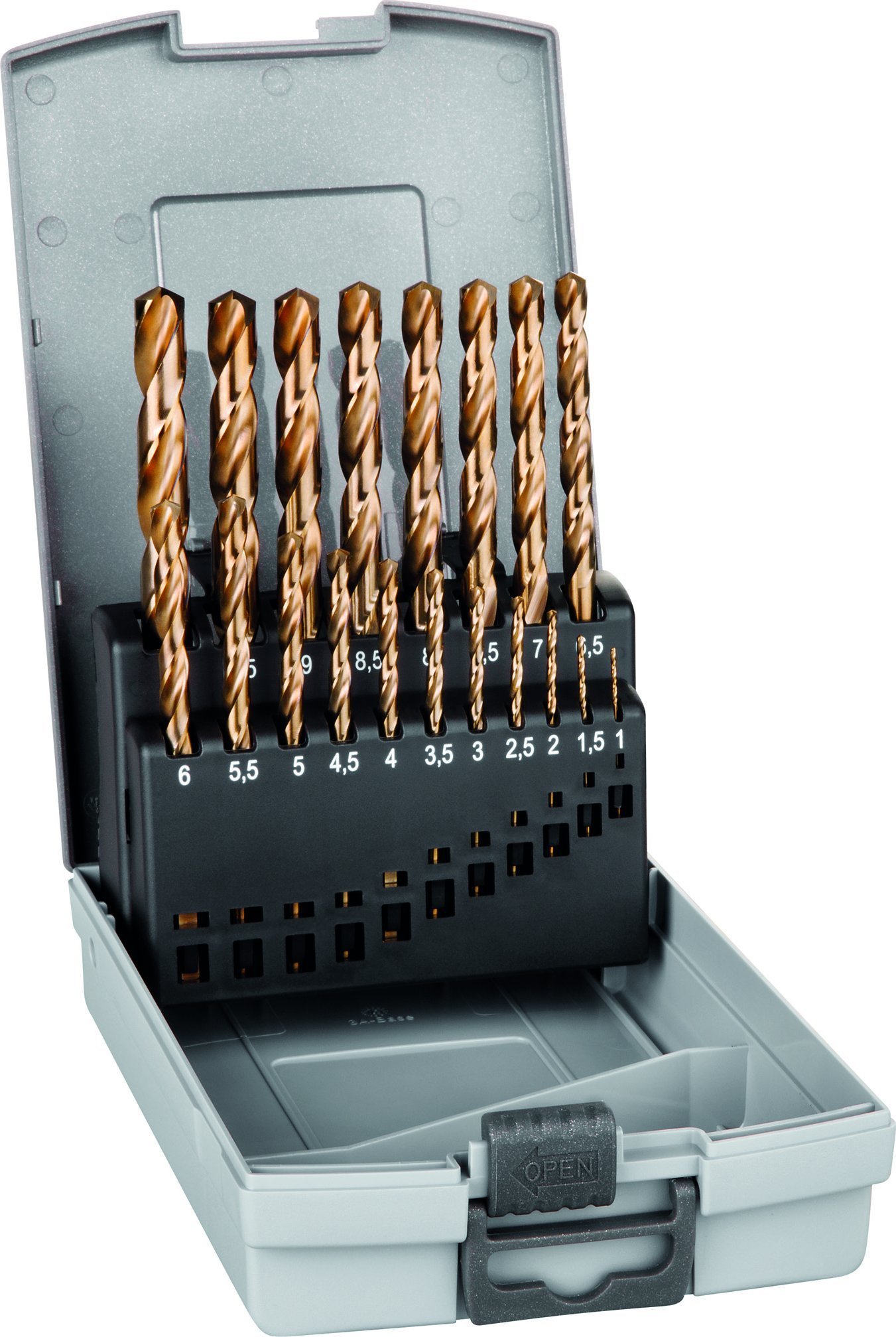 Wiertło Alpen Cassette HSS Cobalt Jobber Drill Bits KP 19, 1-10x0.5