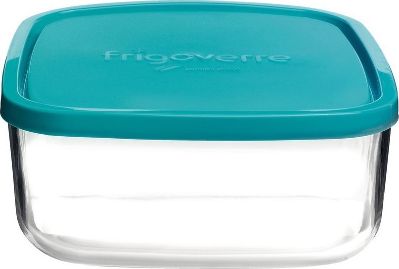Bormioli Rocco POJEMNIK SZKLANY Z POKRYWĄ FRIGOVERRE KWADRAT 19CM 888208