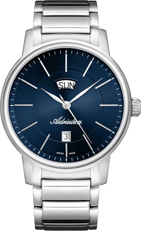 Zegarek Adriatica Zegarek męski Adriatica A1144.5115Q srebrny