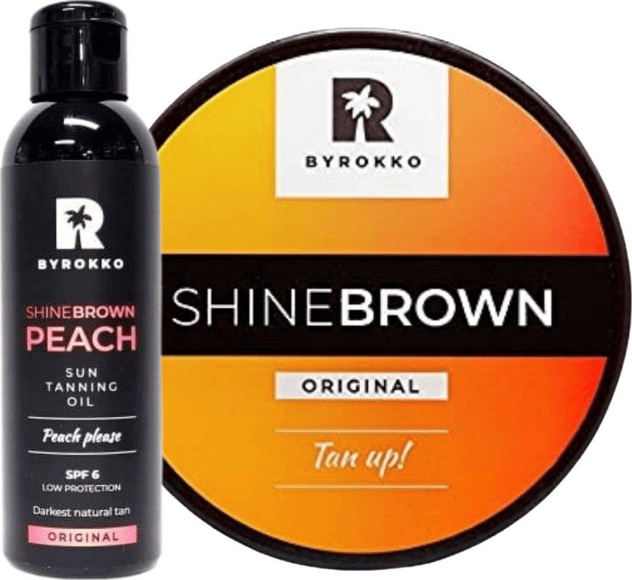 Byrokko Byrokko Shine Brown + Shine Brown Peach SPF6