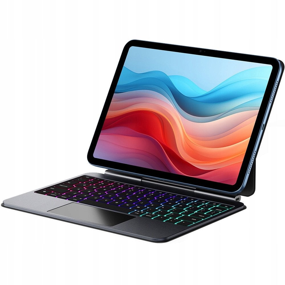 Etui z klawiaturą Dux Ducis MK series do Apple iPad 10.9" 2022 / 11" 2025 czarne