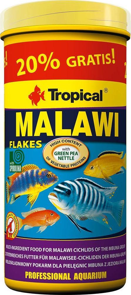 Tropical Tropical Malawi 500ml + 20% gratis, pokarm dla pyszczaków z jeziora Malawi