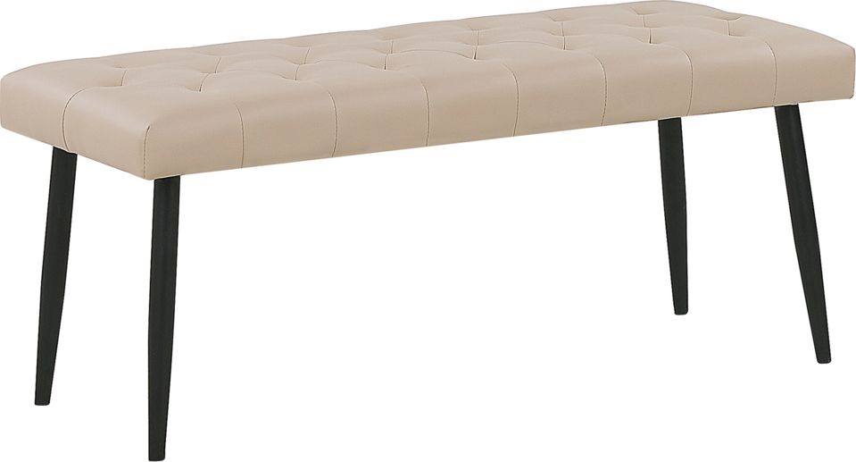 Beliani Beliani Ławka do sypialni beżowa ESSONNE