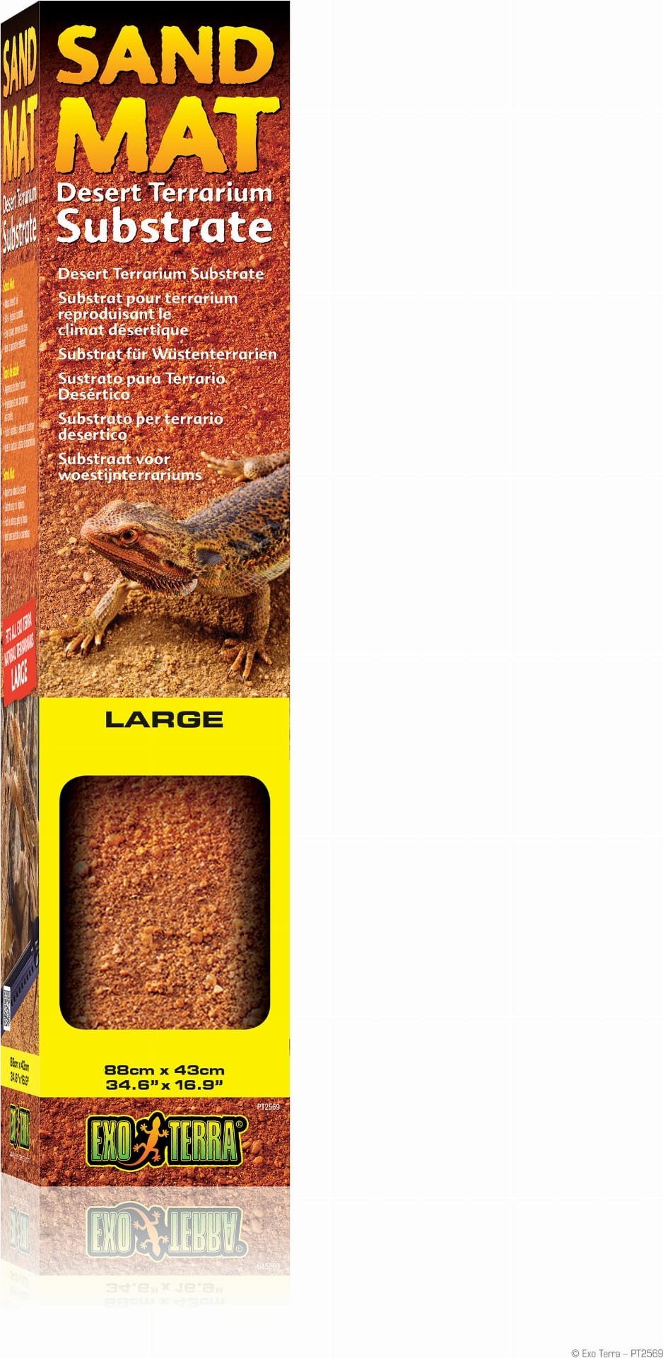 Exo Terra Exo Terra Sand Mat, Mata piaskowa L, 88 cm x 43 cm