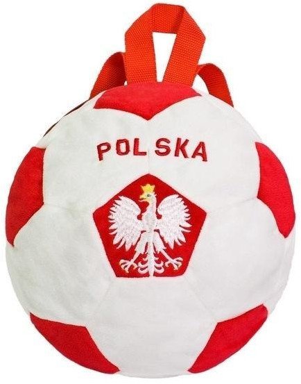 Plecak football piłka czerwona