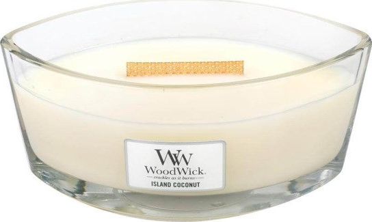 WoodWick świeca zapachowa Island Coconut Elipsa 453,6g (76115E)