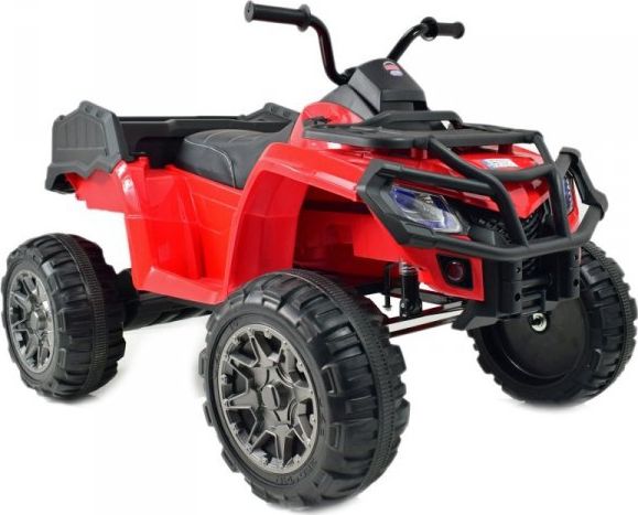 Super-Toys MEGA WIELKI QUAD 24 V, 2X100W, AMORTYZATORY, MIĘKKIE KOŁA, RADIO/0909-24V