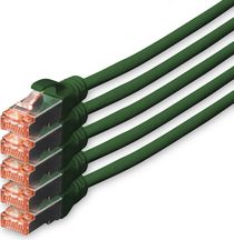 Digitus Patchcord CAT5e, S-FTP, 10m, 5 sztuk (DK-1644-100-G-5)