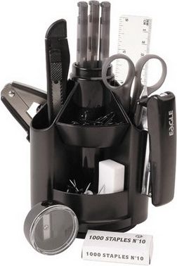 Eagle Przybornik Obrotowy 730S Z Wyposażeniem Czarny (120-1075)