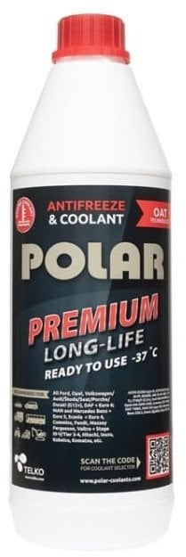 COOLANT POLAR PREMIUM LONG-LIFE -37°C 1L