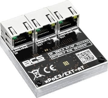 Switch POE BCS POWER BCS-xPoE3/EXT-AT