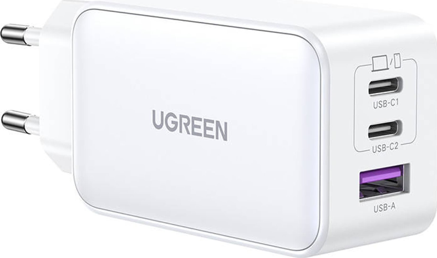 Ładowarka Ugreen 15339 Nexode 1x USB-A 2x USB-C (15334)