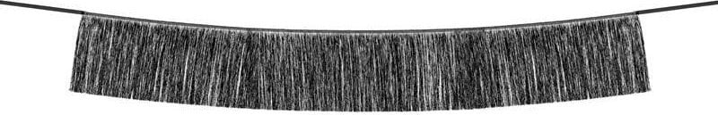 Girlanda frędzle czarna