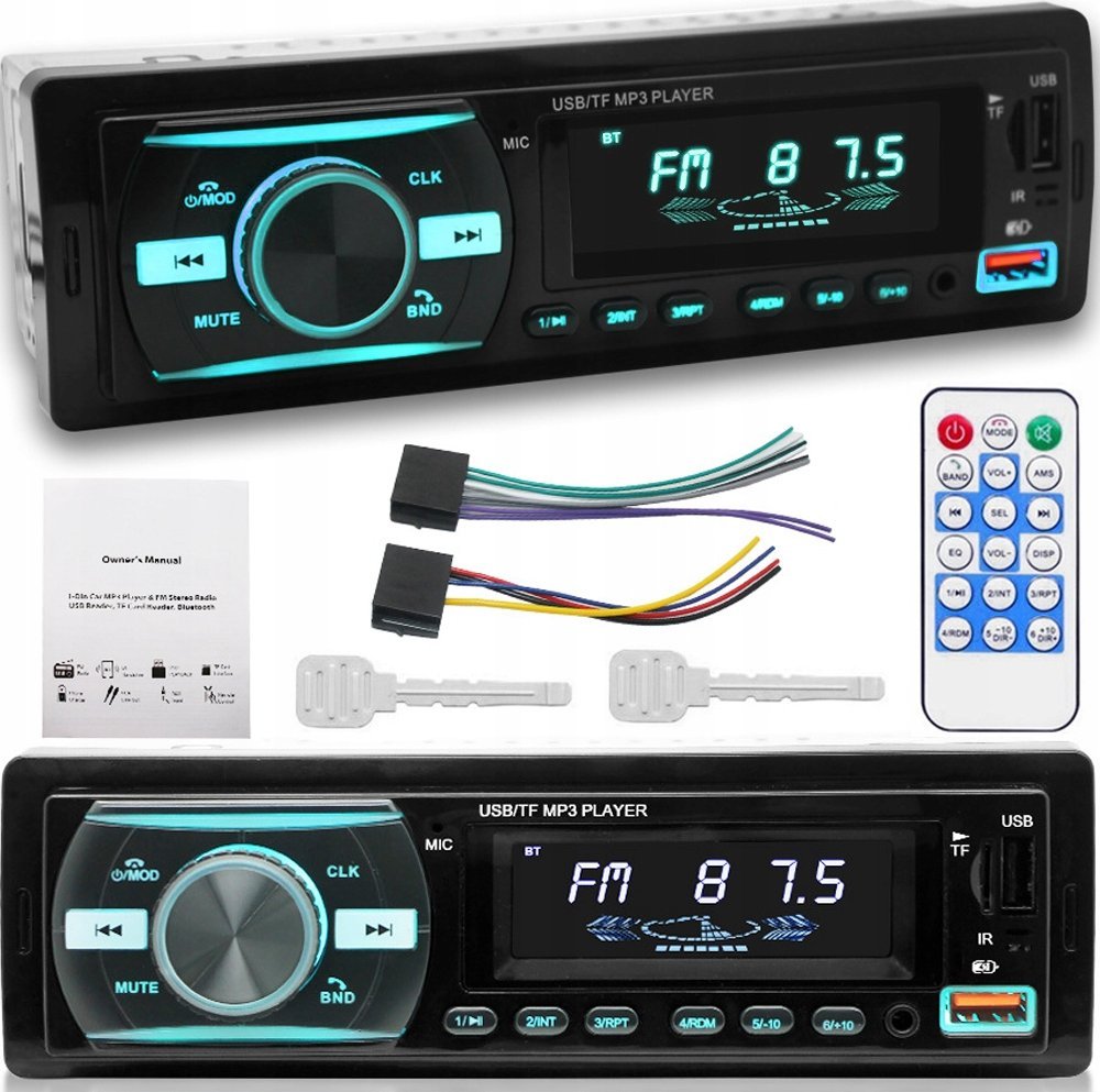 RADIO SAMOCHODOWE PODŚWIETLANE AW1003