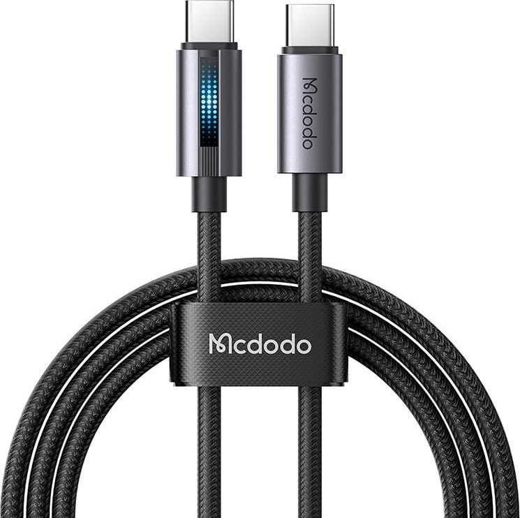 Kabel USB Mcdodo USB-C - USB-C 1.2 m Czarny (CA-5740)