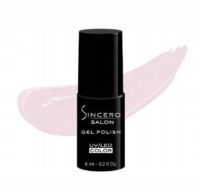 Gelinis nagų lakas "Sincero Salon", 6 ml, FRENCH SAKURA, 6168