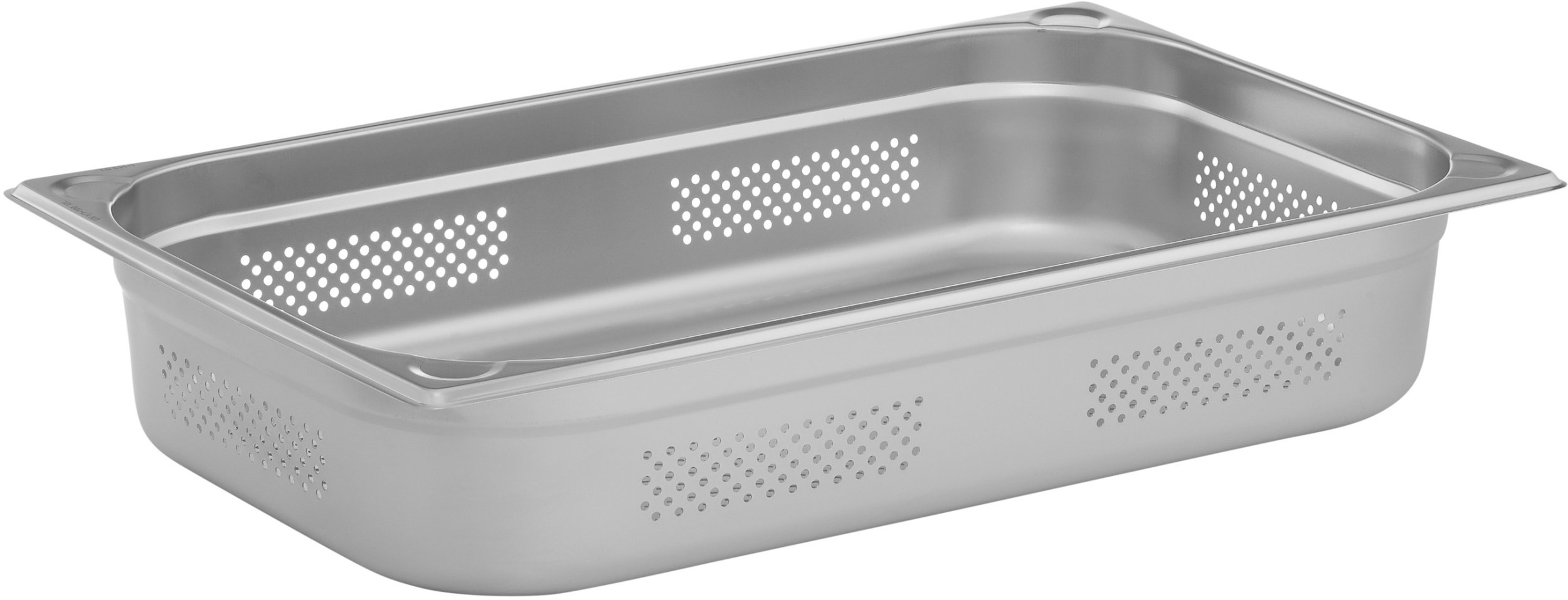 Pojemnik perforowany GN 1/1 100 mm ze stali nierdzewnej | TECHNICA, Platinum Line