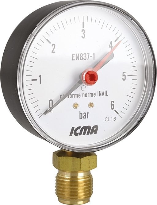 Sourcing MANOMETER 80MM. 1/2. 6 BAR