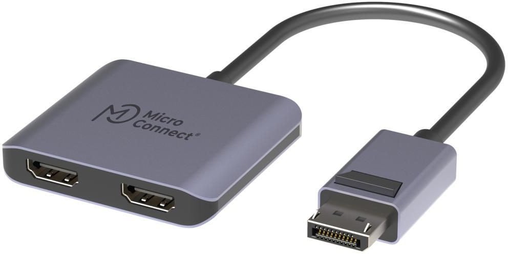 DisplayPort to 2x HDMI female