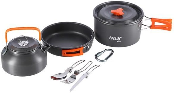 Nils Extreme Zestaw naczyń kempingowych NC1782