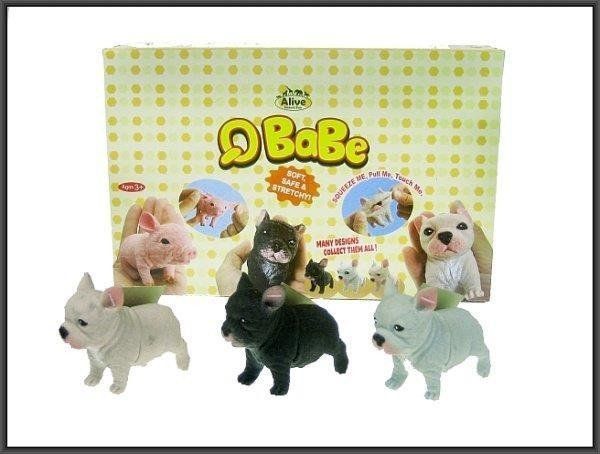 Breloczek Hipo Buldog francuski z groszkiem 10cm p24 B A155-DB HIPO