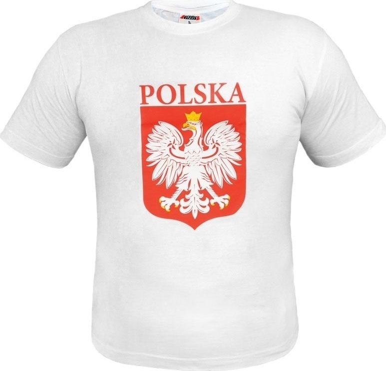 Koszulka z nadrukiem biała L