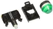 Spamel Lampka sygnalizacyjna 22mm zielona 230V AC LED (ST22-LZ-230-LEDAC)
