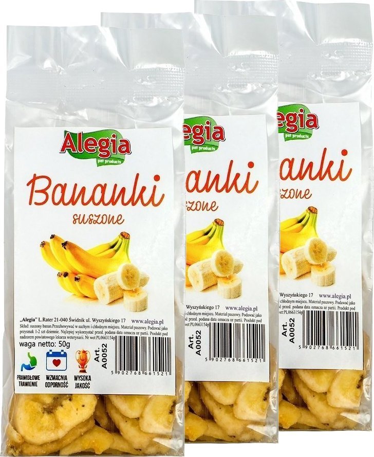 Alegia - Bananowe szaleństwo 3x50g