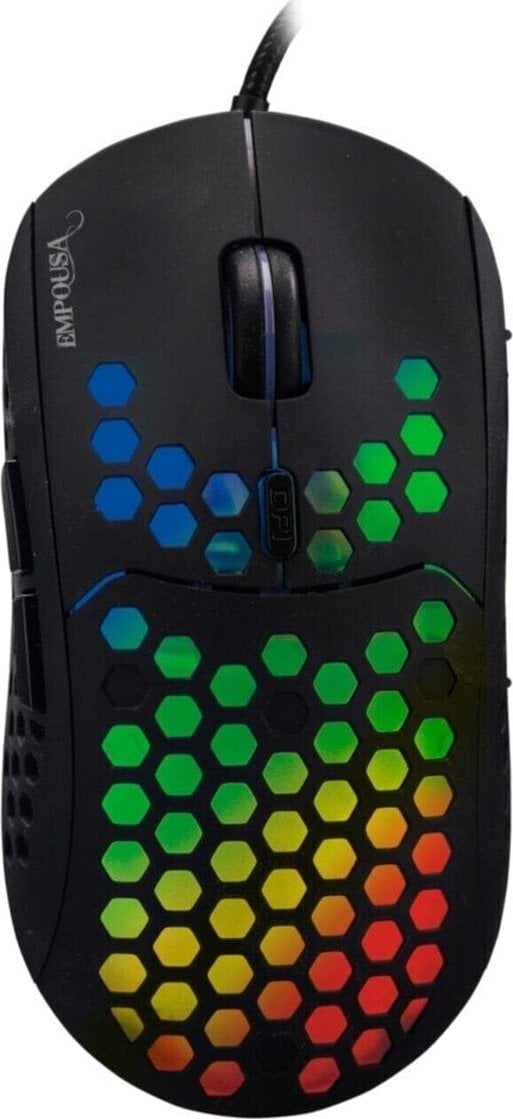 Mysz Inca INCA Gaming Maus IMG-346 6400 DPI, RGB, 6 Tasten, USB, SW retail
