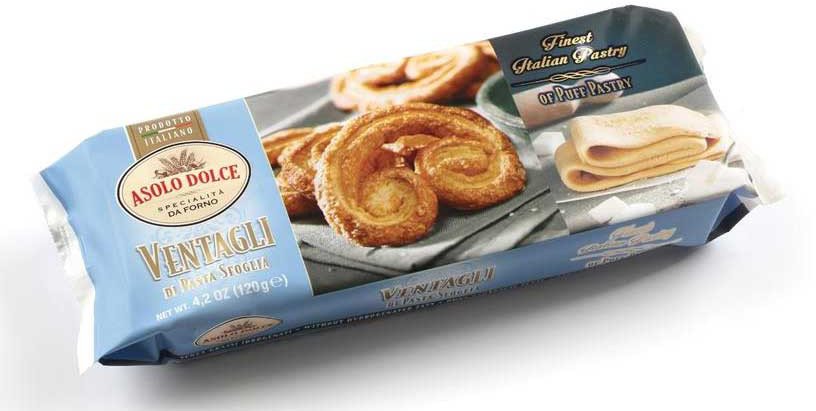 Ciastka Ventagli 120g - Asolo Dolce