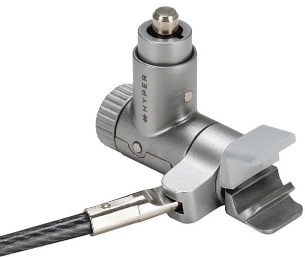 Targus HS5910GL zapięcie do kabli Srebrny 2 m