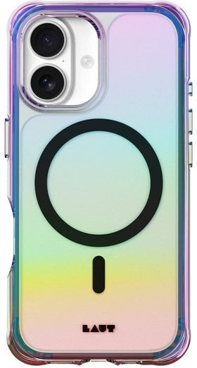 LAUT AERO HOLO pokrowiec na telefon komórkowy 16 cm (6.3") Wielobarwny, Przezroczysty