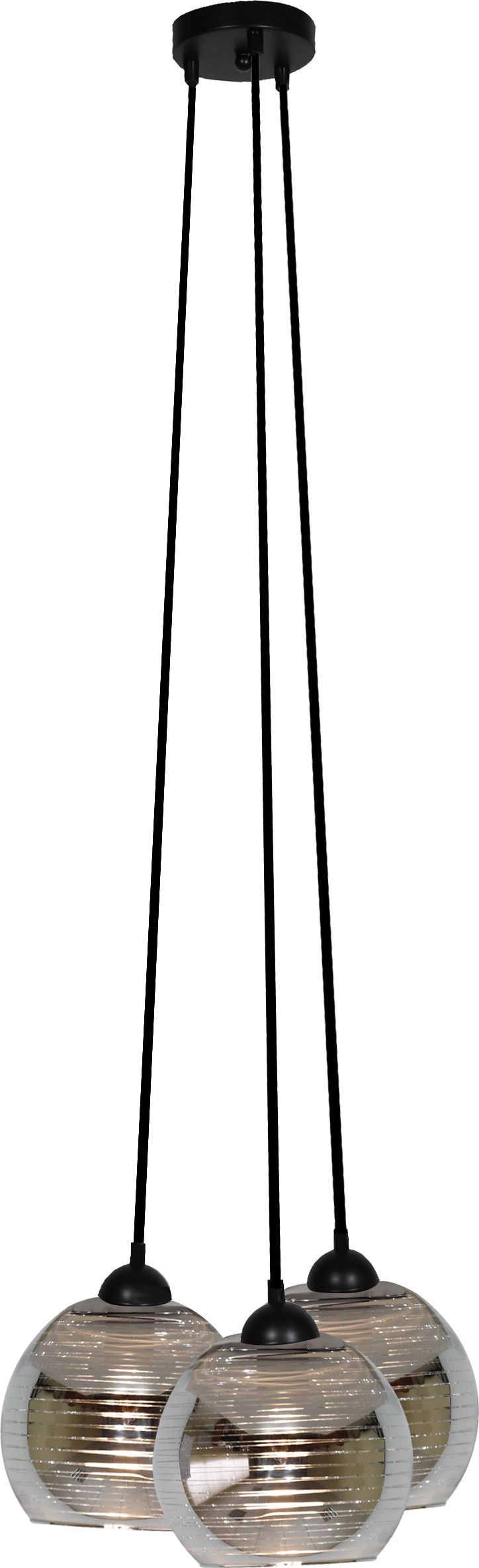 Lampa wisząca Candellux TRIO nowoczesna chrom (33-62840)