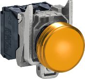 Schneider Electric Lampka sygnalizacyjna 22mm żółta 230-240V AC LED (XB4BVM5)